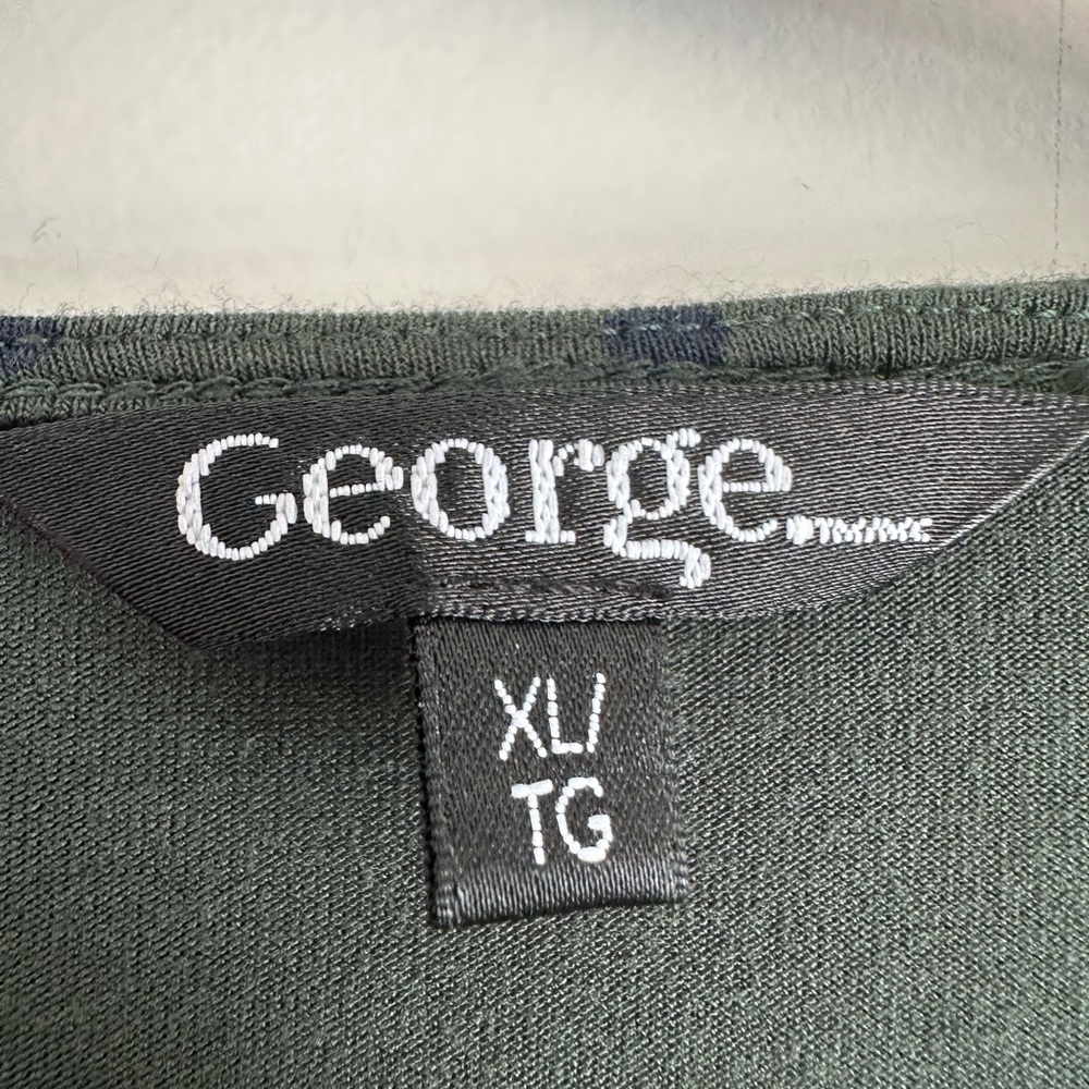 George Green Ruffled Tie Front Mini Dress - Picture 3 of 5